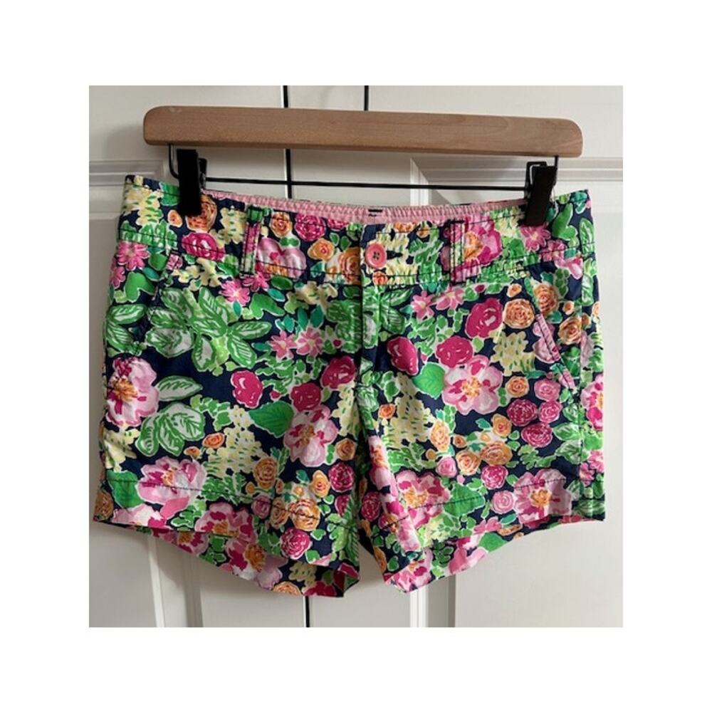 Lilly Pulitzer Floral Shorts Size 2
